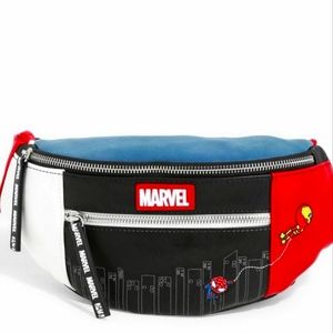 Marvel Iron man and spiderman fanny pack